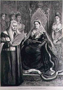 The Opening of Parliament: The Reading of the Queen